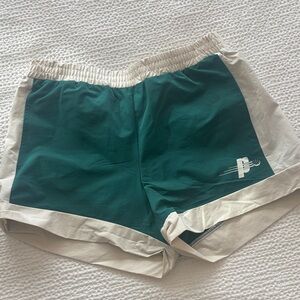 Prince Teal and Cream Athletic Shorts
